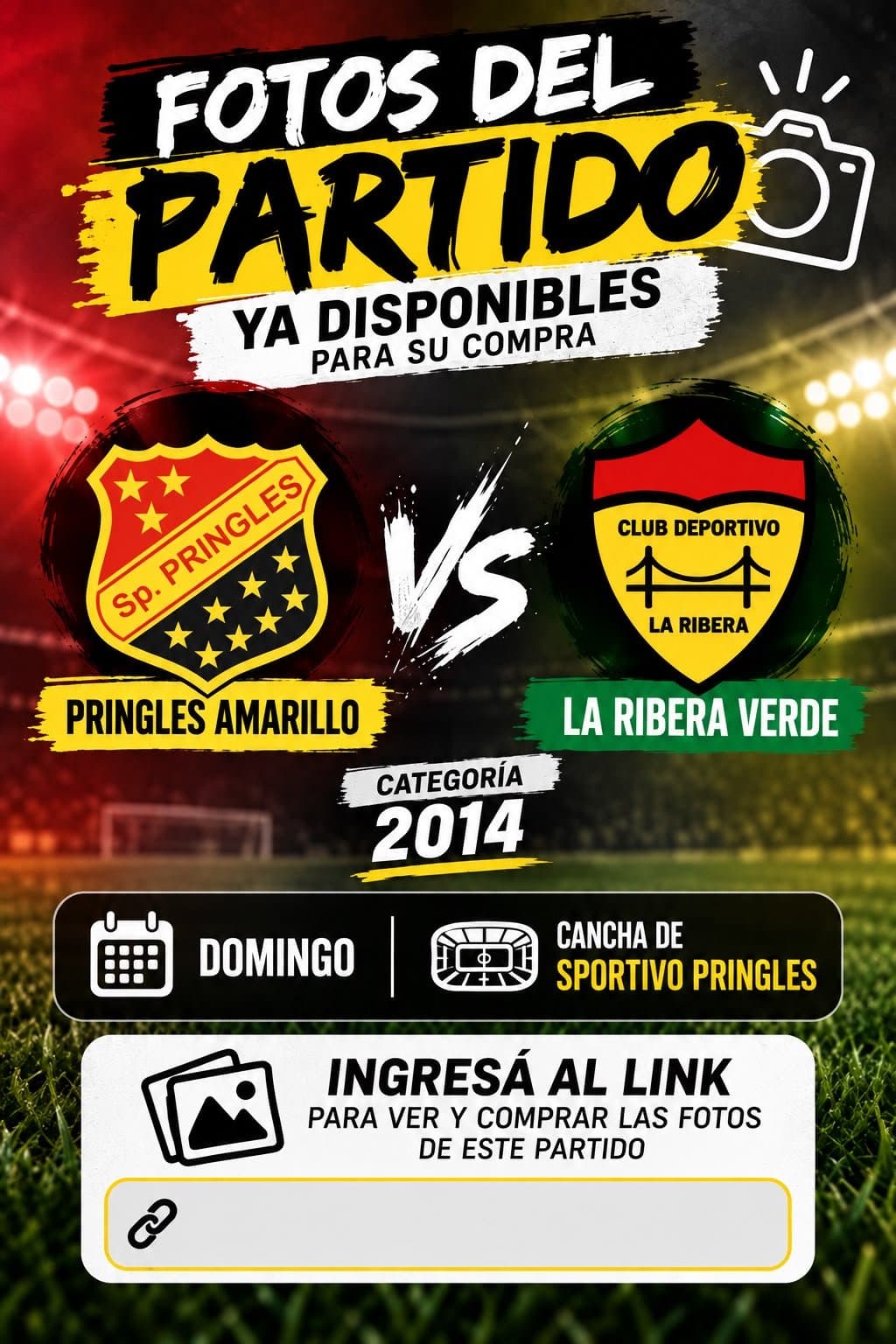 SP. PRINGLES AMARILLO VS LA RIBERA VERDE 2014