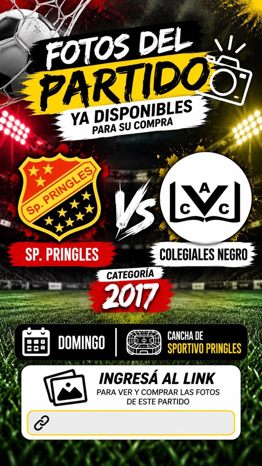 SP. PRINGLES VS COLEGIALES NEGRO 2017