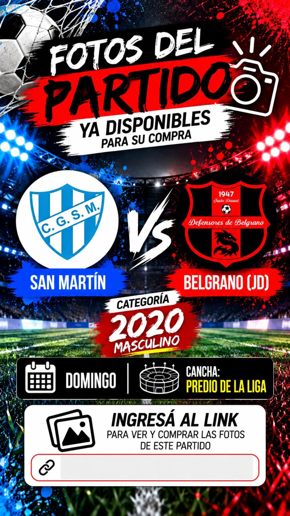 SAN MARTÍN VS BELGRANO (JD) 2020