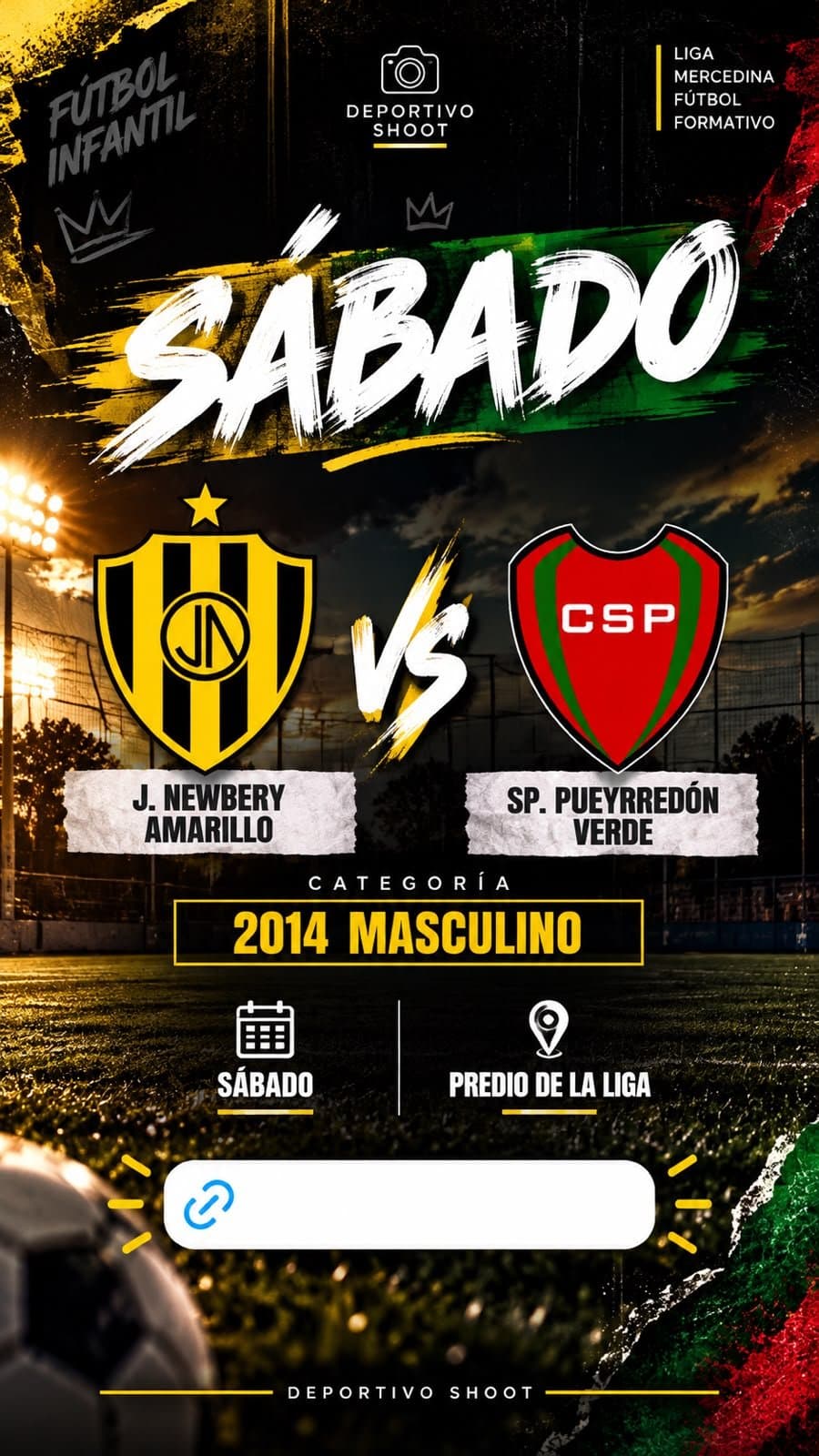 J. NEWBERY AMARILLO VS SP. PUEYRREDÓN VERDE 2014