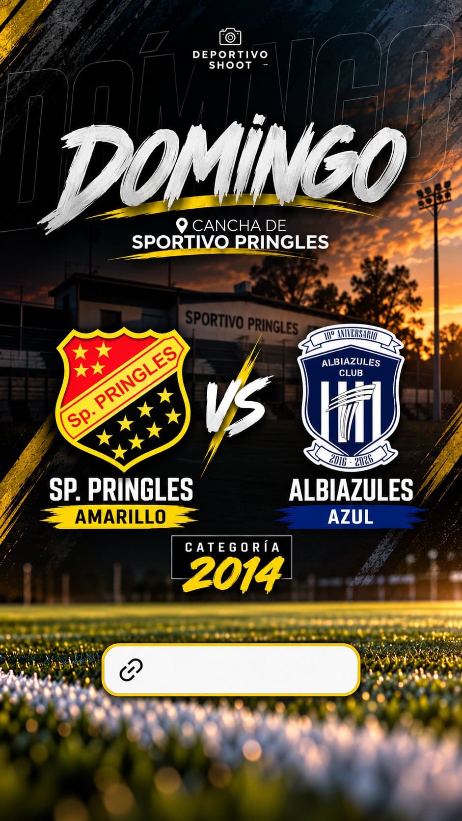 SP. PRINGLES AMARILLO VS ALBIAZULES AZUL 2014